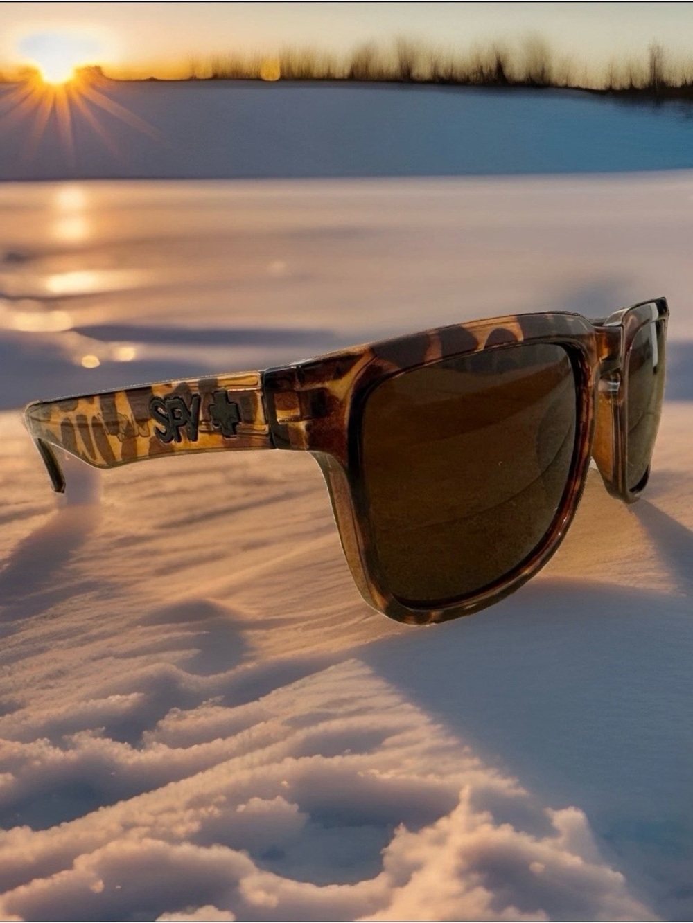 SPY+ Tortoiseshell Sunglasses with Brown Lenses - Picture 4 of 4